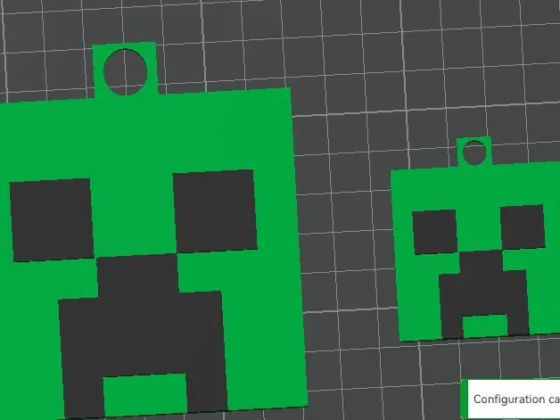 Minecraft Creeper Keychains