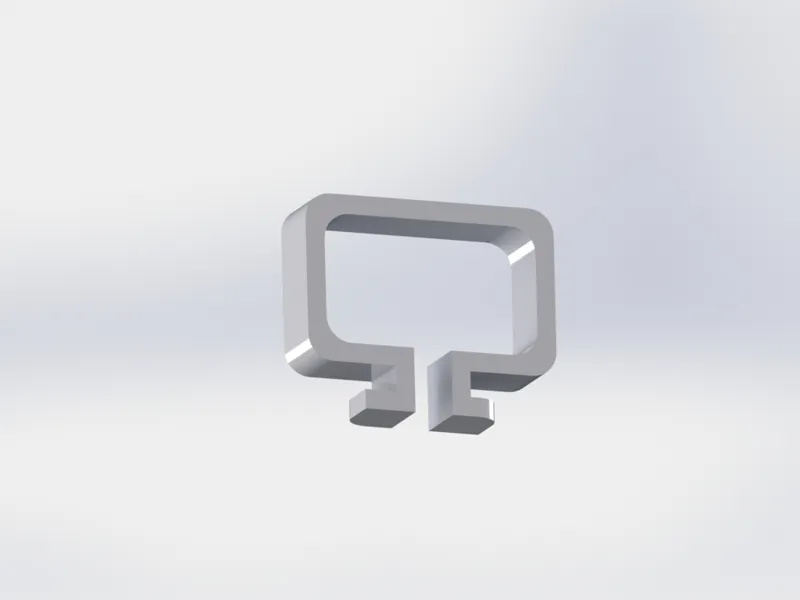 aluminium 2020 profile cable holder