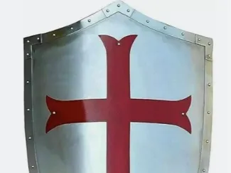 Templar Shield 1:1 -- 1 meter tall