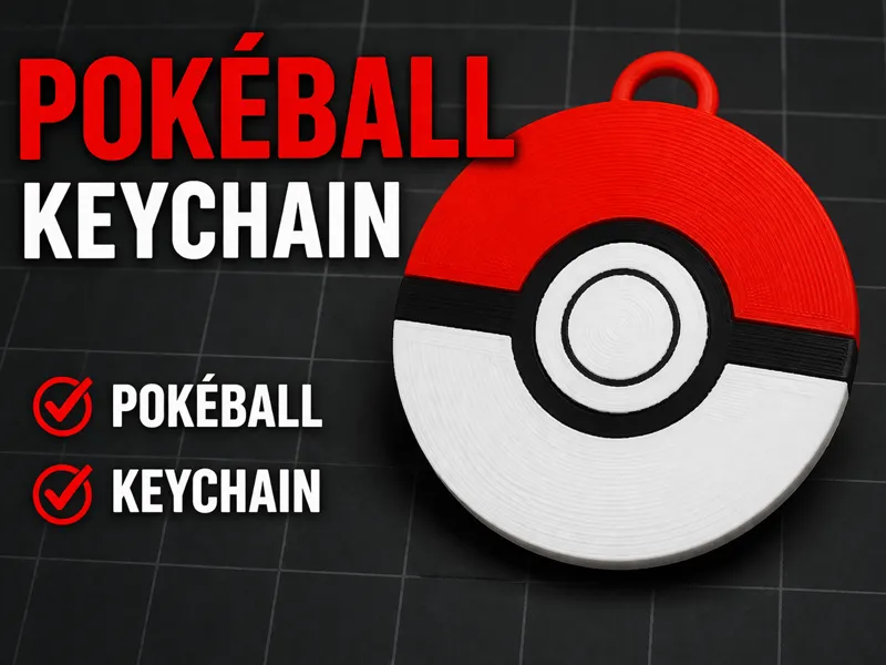POKÉBALL KEYCHAIN