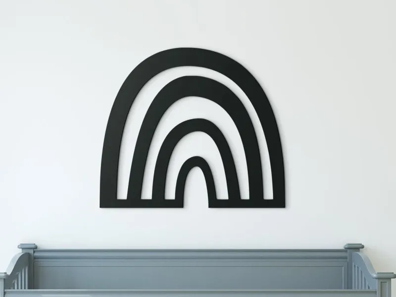Rainbow Kids Wall Sticker