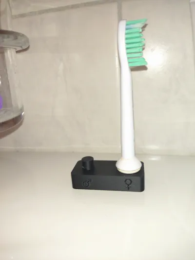 Head stand for toothbrush (Philips Sonicare) by Demian - MakerWorld