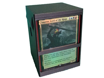MTG Magic The Gathering Compact Commander Deck Box