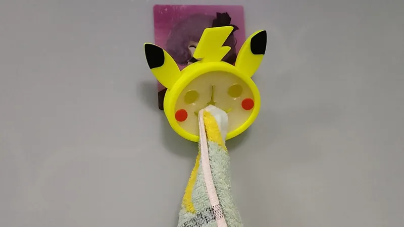 Pikachu Towel Holder 比卡丘毛巾托