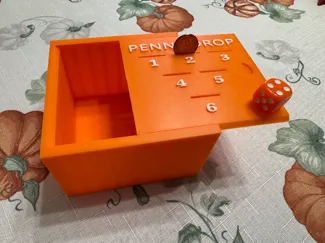 Penny Drop Coin Game - Compact & Travel Size