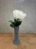SILK FLOWER VASE