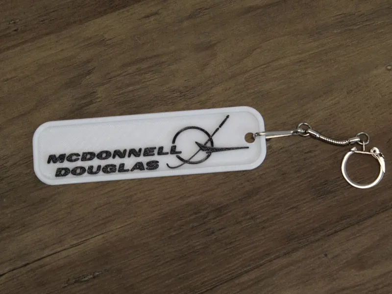 Mcdonnell Douglas Keychain