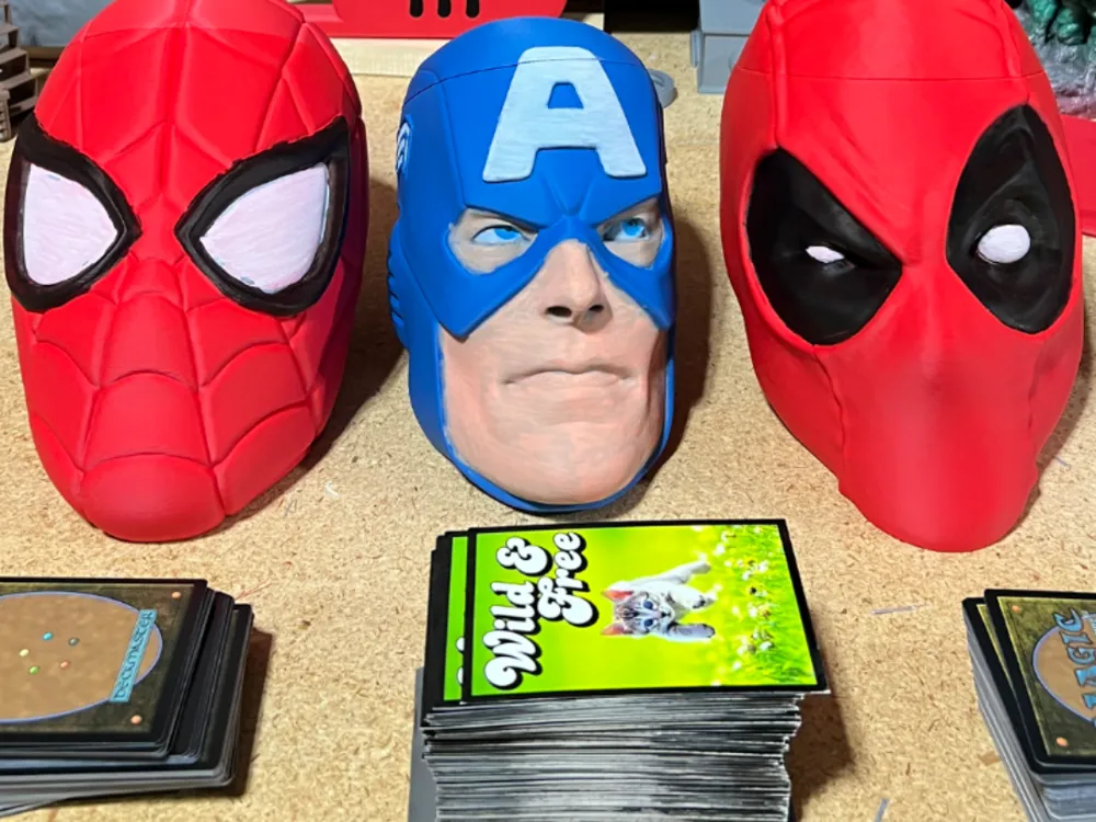 captain america mtg commander deck MTG Commander Deck EDH Deck Captain America, First Avenger 100 Magic Cards  Custom Deck Jeskai Equipment Marvel Voltron