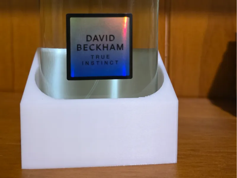 David Beckham cologne holder