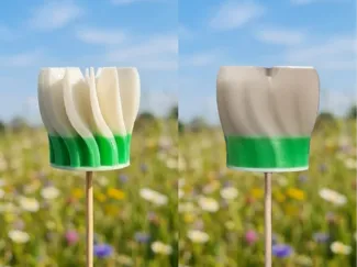 Glow in the dark wind spinner