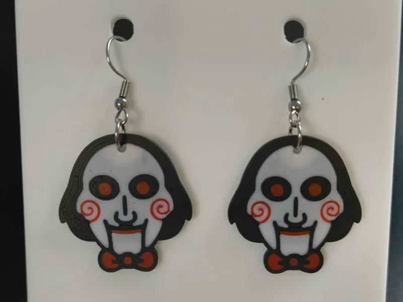 Jigsaw Earrings