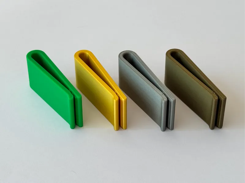 Money Clip with Secure Retention