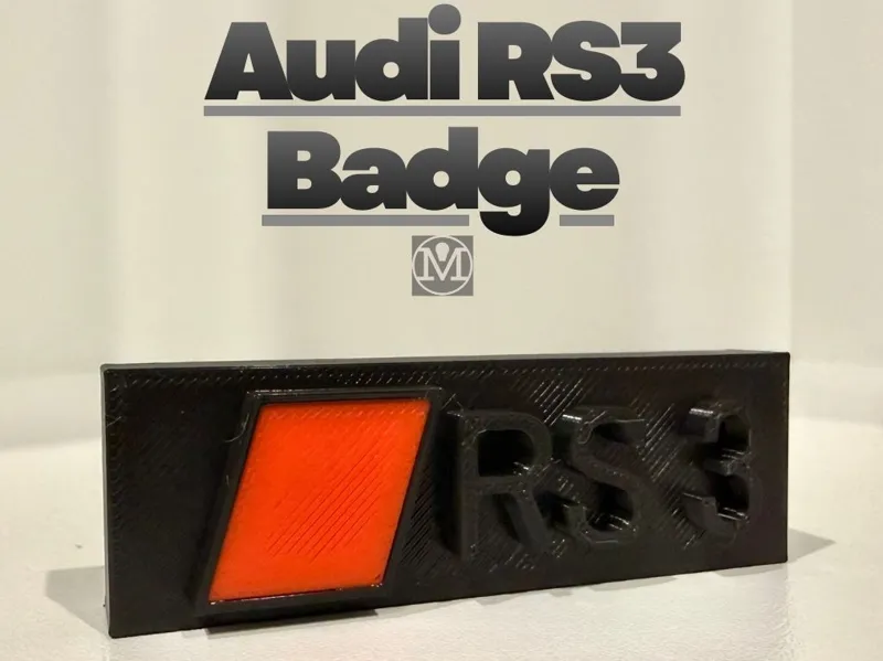 Audi RS3 Badge