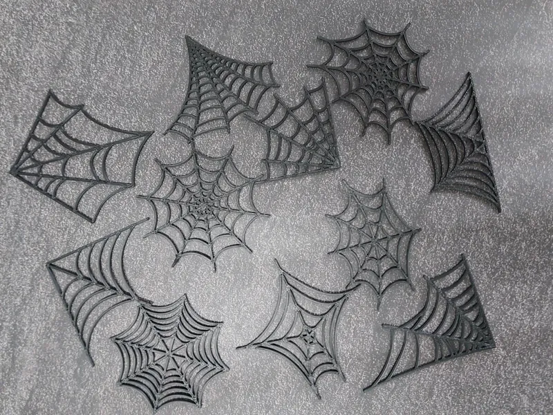 Spiderweb set halloween - Scalable!