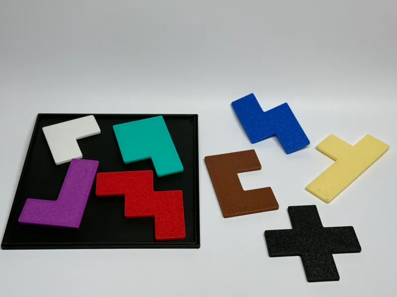 Puzzle for kids print without unnecessary waste