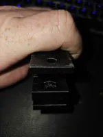 9mm hex retainer in lower bolt support for M5 bolt