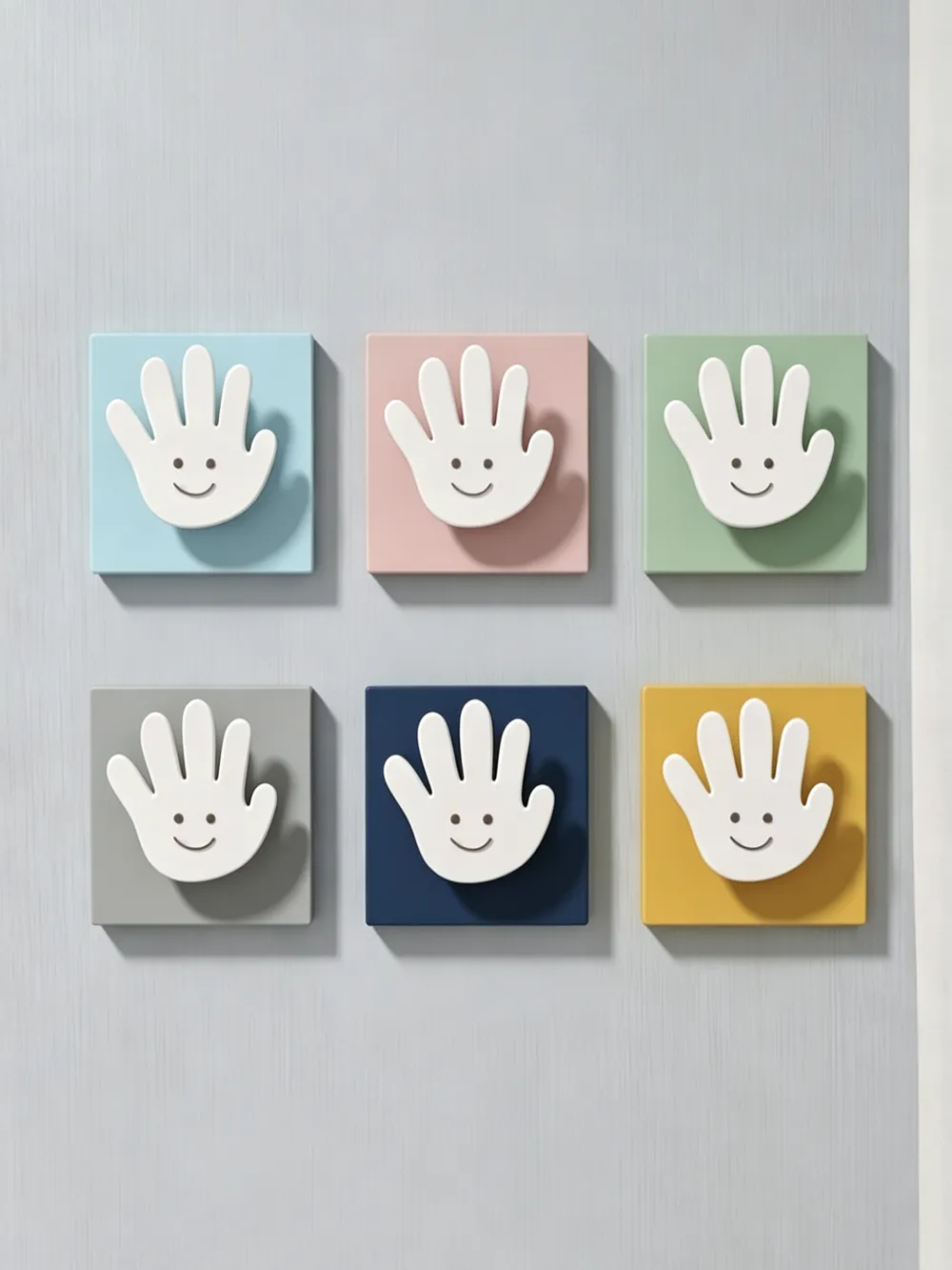 Energetic High-Five Creative Switch Sticker, 86 Switch Panel Decoration ...