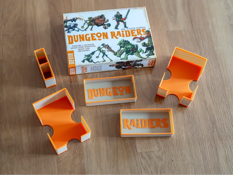 Dungeon Raiders - Devir Games Cardgame Insert