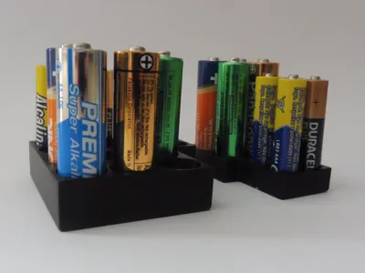Parametric Battery Holder (AA & AAA)