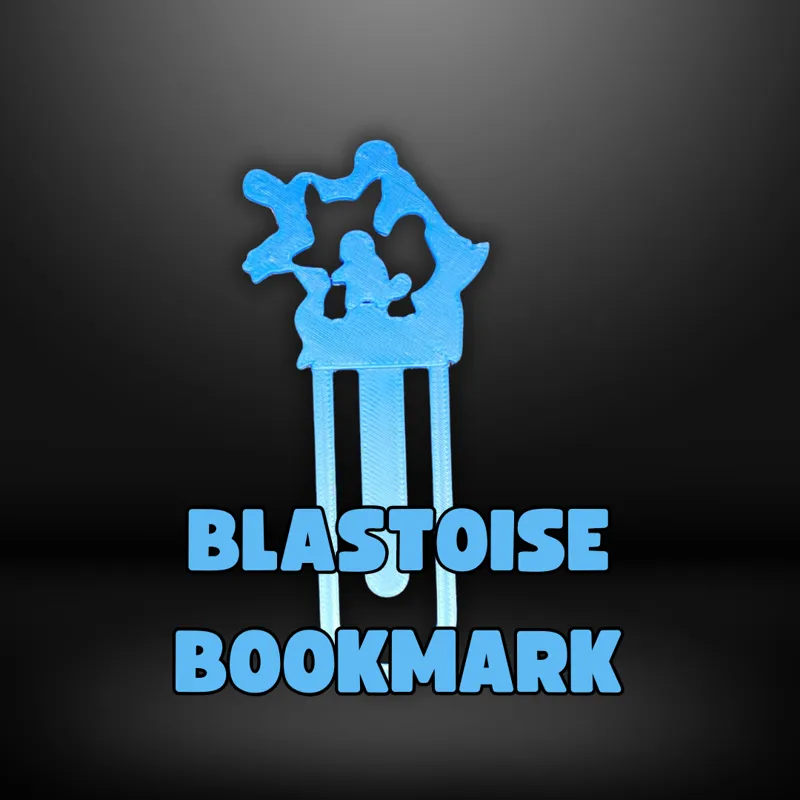 Blastoise Bookmark