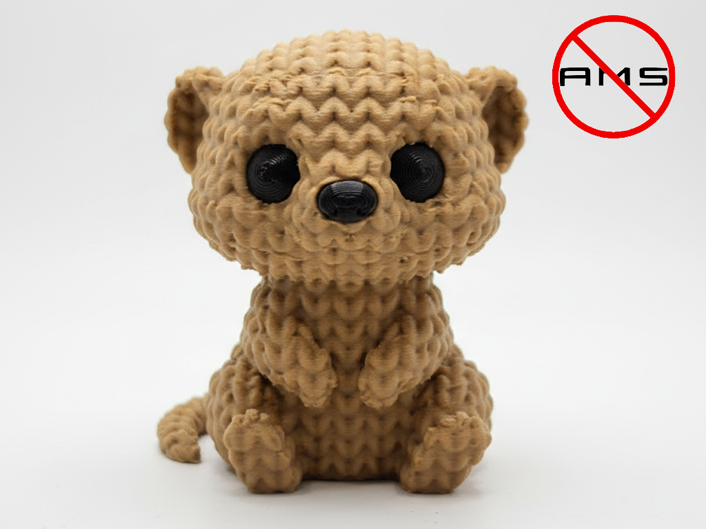 Knitted Meerkat / NO AMS