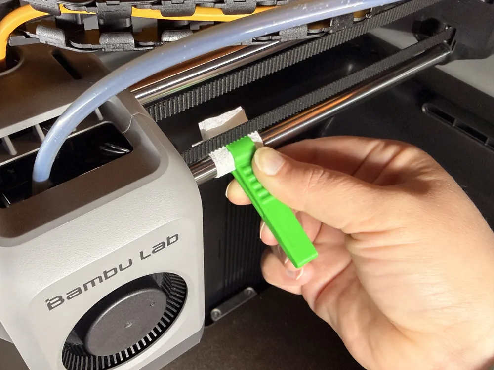 Axis Cleaning Tool for X2D, P1S, P2S, H2 Series - Free 3D Print