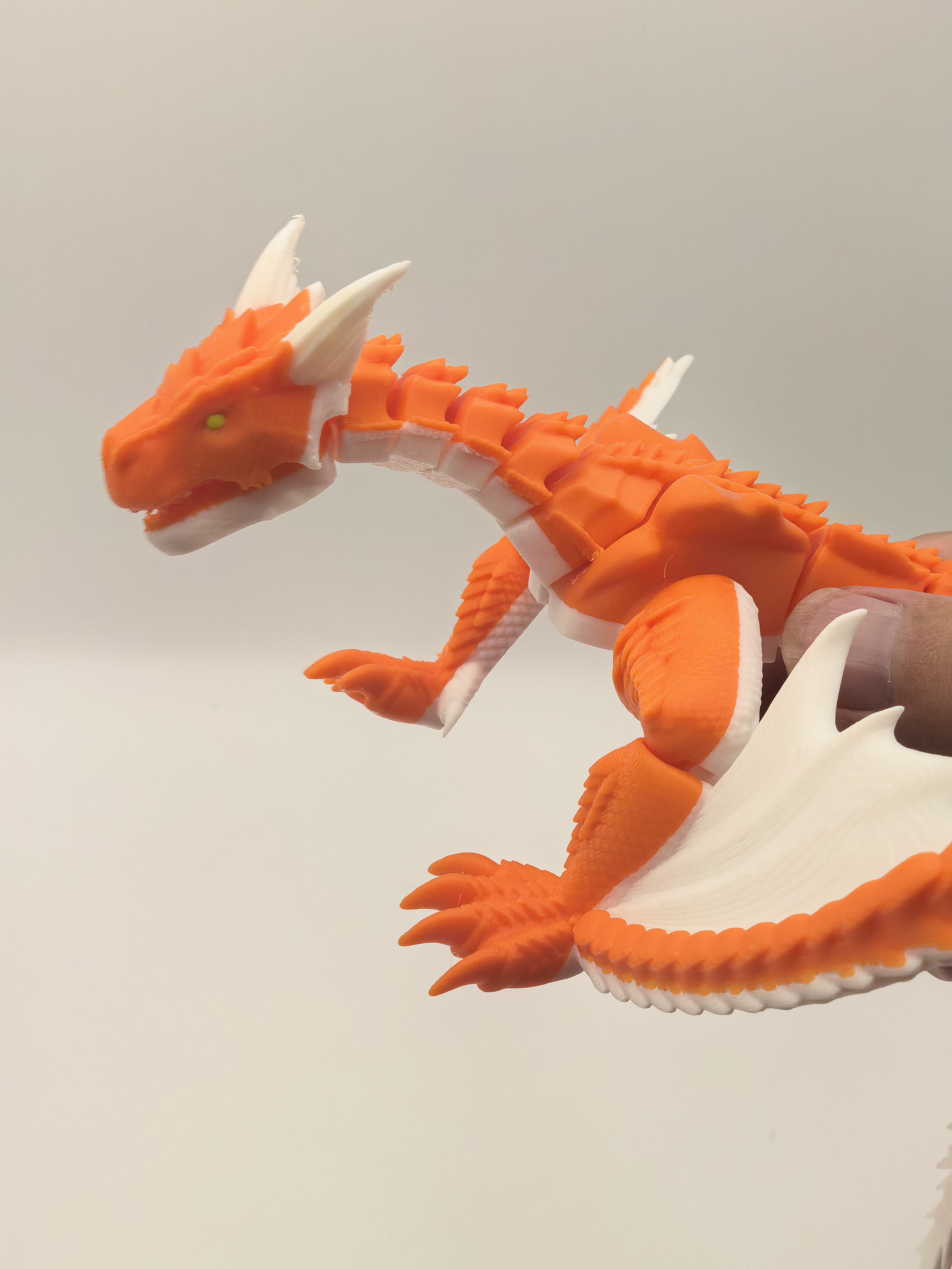Miniatura 4 do modelo 3D 怪物猎人，轰龙，头部需要部分支撑