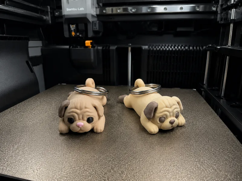 Cute Dog Keychain