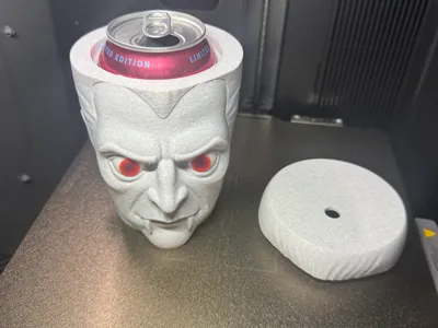 Dracula 12oz can koozie