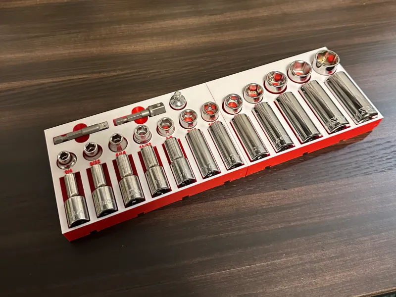 3/8 SAE Magnetic Socket Holder