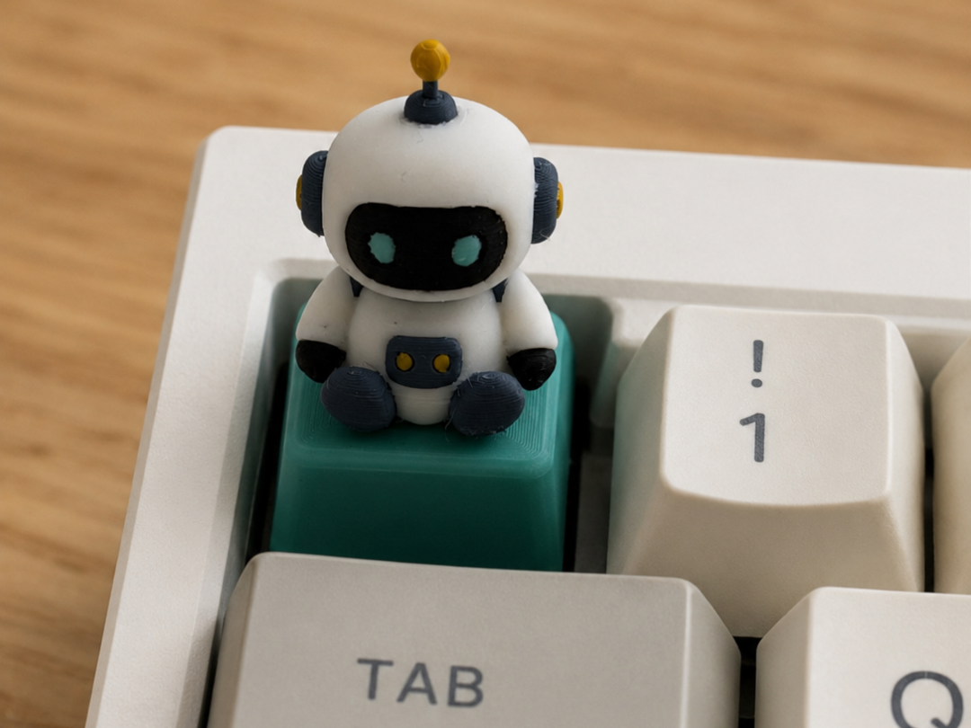 ロボットのキーキャップ