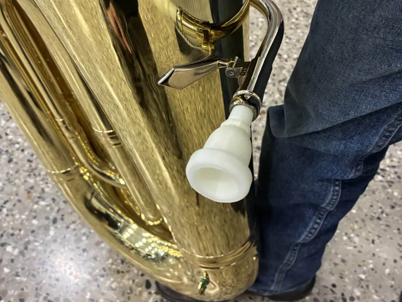 trombone mouthpiece for tuba
