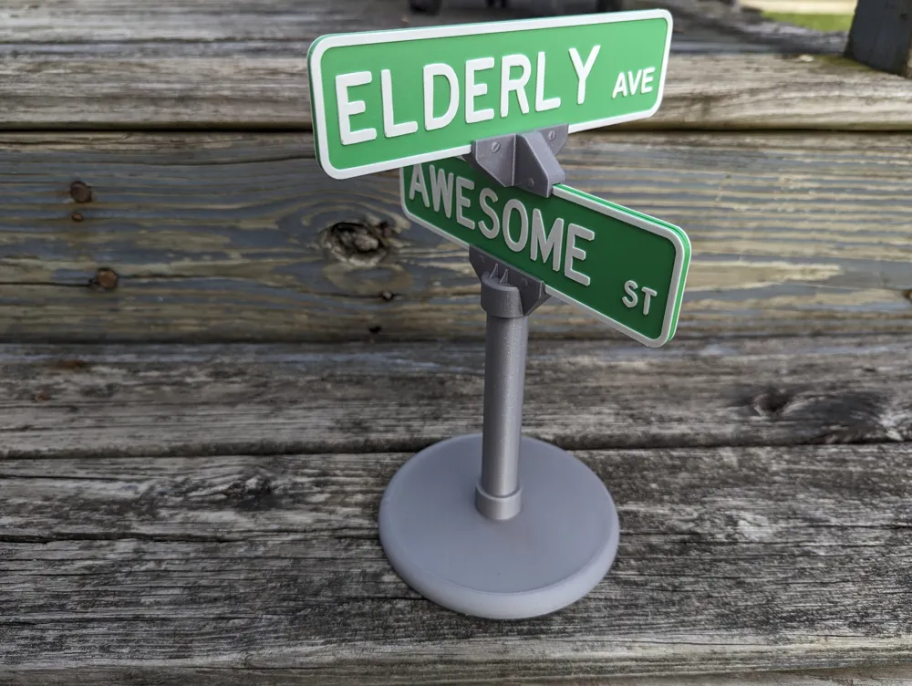 Decorative Street Signs by JamesThePrinter MakerWorld