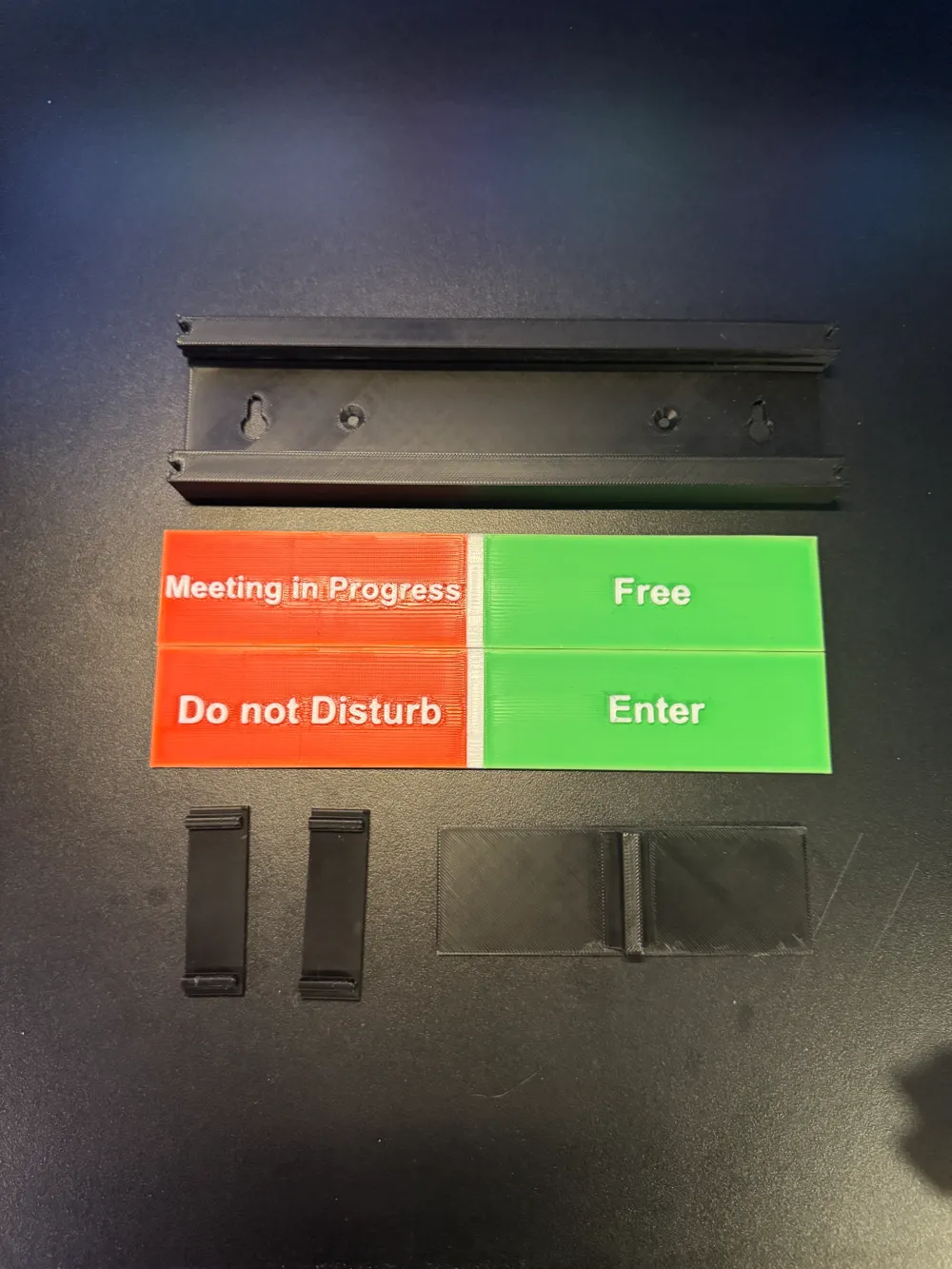 Model Room Sign Modular Sliding Sign - Customizable Room Indicator - Free 3D Print ...