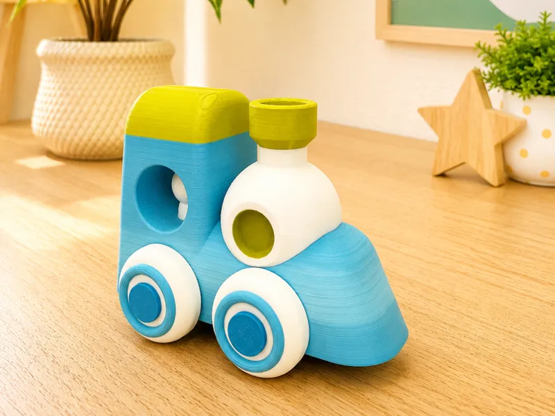 Simple Toy Train 
