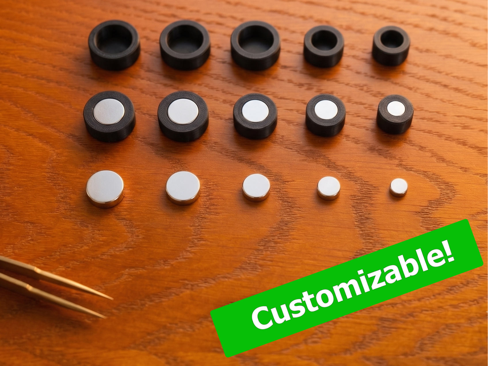 Customizable parametric magnet adapter - 1