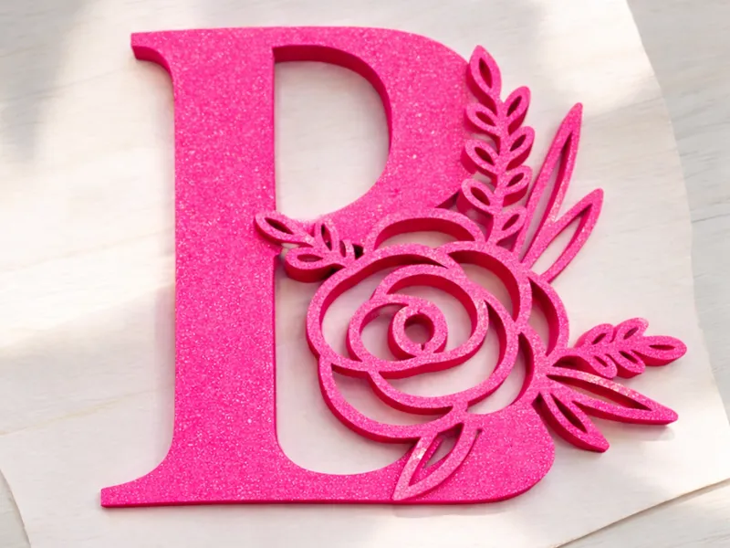 Letter B decoration