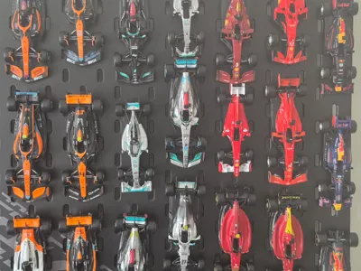 Display Hook for 1/43 F1 Cars on Skadis Board