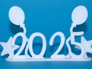 Last minute 2025 New Year kit card