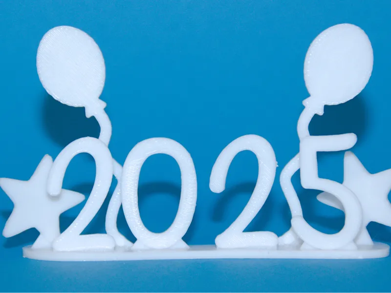 Last minute 2025 New Year kit card