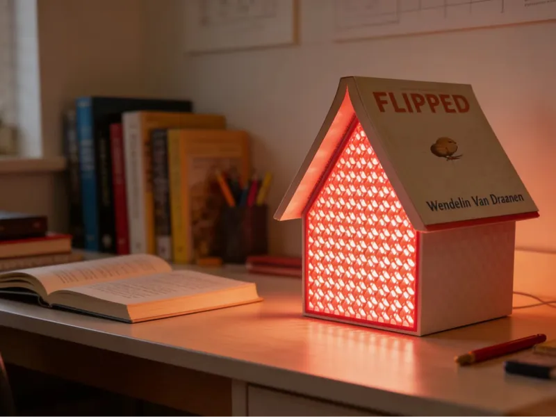 Luminous Cottage Book Stand