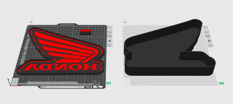 HONDA WING LIGHTBOX