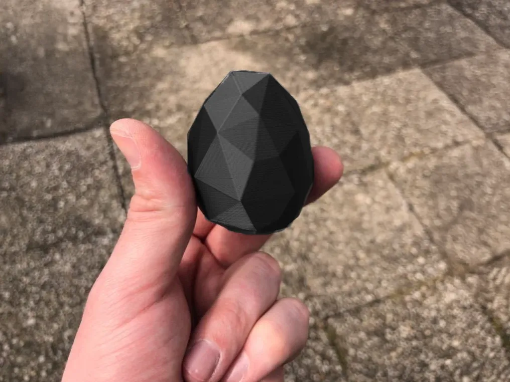 Œuf low poly