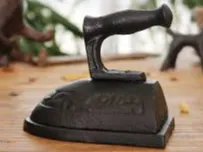 Vintage clothes iron