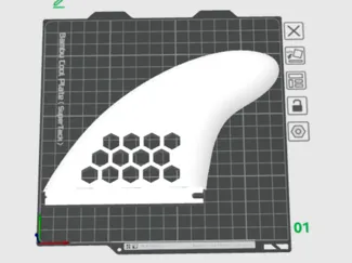 Surf Fin Left V2