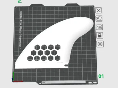 Surf Fin Left V2