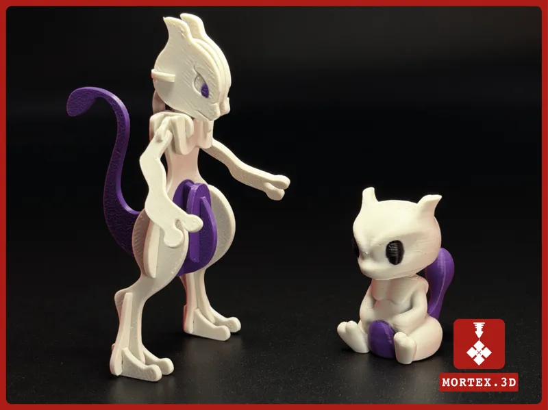 #150 Mewtwo Pokemon Mini figure