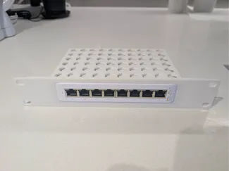 10" Rack Mount for Unifi USW Lite 8 PoE Switch