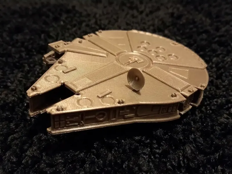 3D-Printed Millennium Falcon Construction Kit