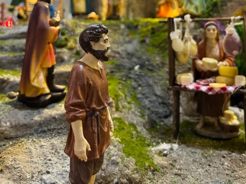 pastorello per presepe